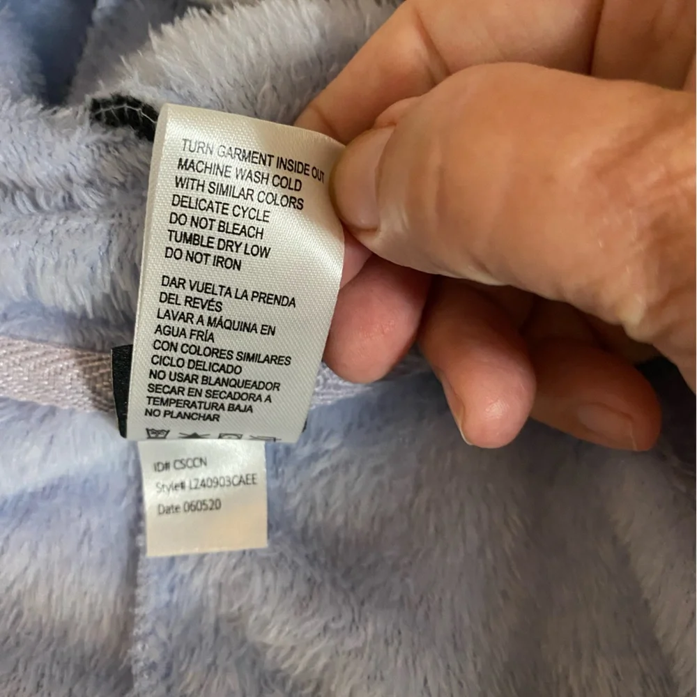 SOLD 💕Disney S 4/6 Eeyore One Piece 
Sleepwear Pajama Hoodie
Eyore face - Picture 7 of 8